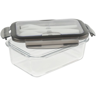 Изображение №2 | Ланчбокс Hard Work, серый