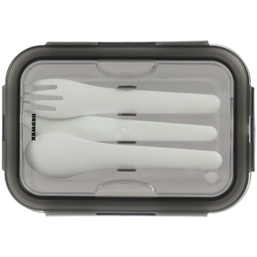 Изображение №3 | Ланчбокс Hard Work, серый