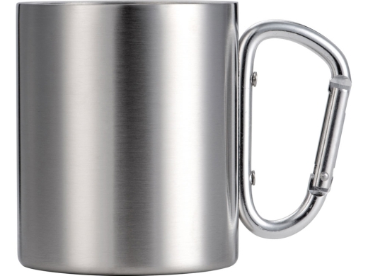 Изображение №2 | Кружка из стали с ручкой-карабином «Elbrus» (серебристый)