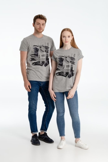 Изображение №6 | Футболка «Волка футболка», серый меланж, размер S