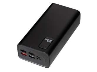 Изображение №4 | Портативный внешний аккумулятор «FAST», 30000 mAh (черный)