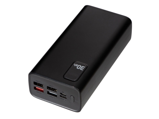 Изображение №4 | Портативный внешний аккумулятор «FAST», 30000 mAh (черный)