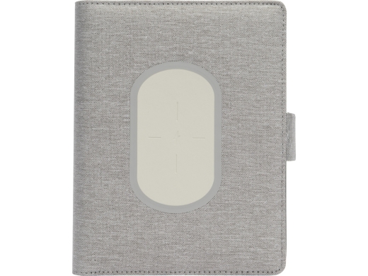 Изображение №10 | Органайзер с беспроводной зарядкой «Powernote», 5000 mAh (светло-серый)