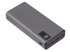 Изображение №2 | Внешний аккумулятор «NEO Journey» c быстрой зарядкой, 20000 mAh (серебристый, черный)