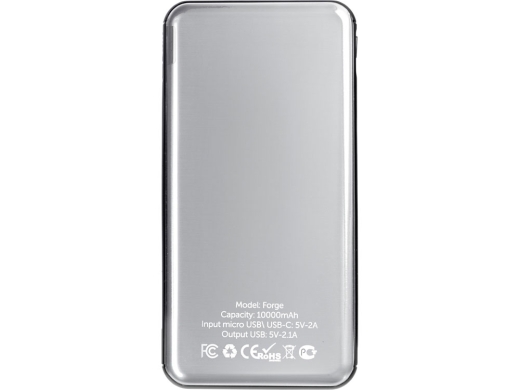Изображение №3 | Внешний аккумулятор «Forge», 10000 mAh (белый)