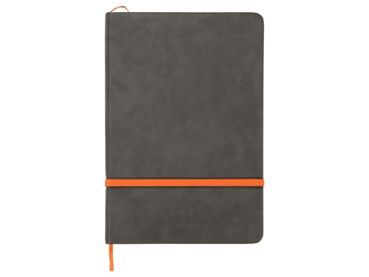 Изображение №3 | Блокнот А5 «Color» (серый/оранжевый)