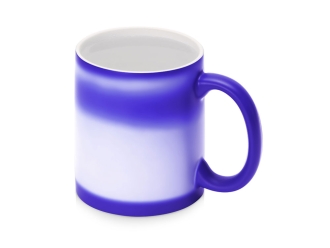 Изображение №7 | Кружка-хамелеон «Magic» матовая (синий/белый)