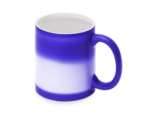 Изображение №6 | Кружка-хамелеон «Magic» матовая (синий/белый)