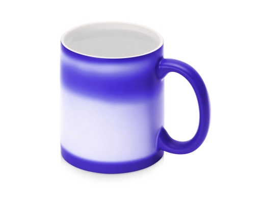 Изображение №7 | Кружка-хамелеон «Magic» матовая (синий/белый)