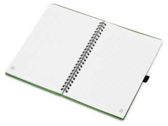 Изображение №2 | Блокнот А5 «Toledo M» с обложкой из пшеницы и пластика A5 (зеленый)