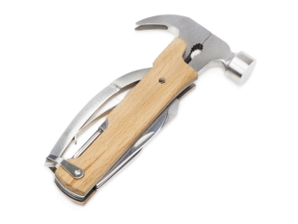 Изображение №1 | Мультиинструмент с молотком «Bro» (серебристый/натуральный)