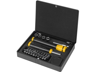 Изображение №1 | Набор инструментов 18 предметов (черный/желтый/серебристый)