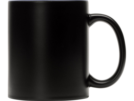 Изображение №2 | Кружка-хамелеон «Surprise» матовая (черный матовый/синий глянцевый)