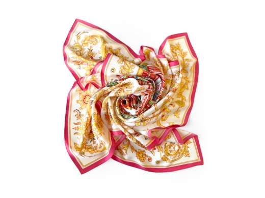 Изображение №3 | Платок «Собор Василия Блаженного» (разноцветный)