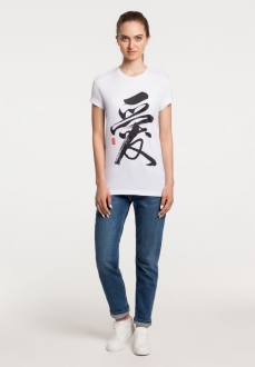 Изображение №5 | Футболка женская «Вечные ценности. Любовь», белая, размер S