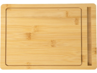 Изображение №4 | Набор для сыра из бамбука со съемной подставкой «Camembert» (натуральный/серебристый)