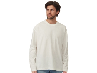 Изображение №2 | Лонгслив оверсайз «Berlin» унисекс XS-S (молочный)