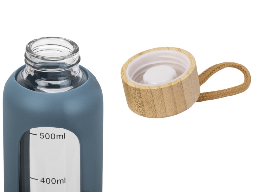 Изображение №6 | Бутылка из боросиликатного стекла «Hangy», 550 мл (серый антрацит)