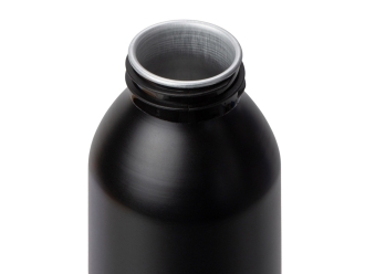 Изображение №2 | Алюминиевая бутылка для воды с ручкой «Plain Alu», 650 мл (черный)