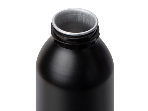 Изображение №2 | Алюминиевая бутылка для воды с ручкой «Plain Alu», 650 мл (черный)