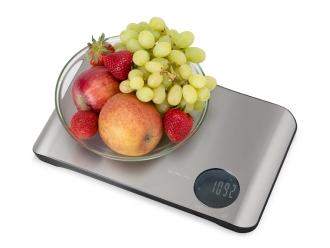 Изображение №2 | Стальные кухонные весы «Precision» (черный/серебристый)