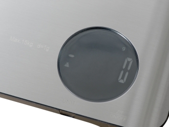 Изображение №3 | Стальные кухонные весы «Precision» (черный/серебристый)