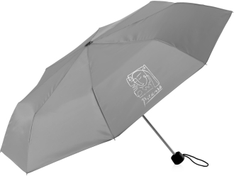 Изображение №1 | Зонт «Picau» c трафаретной печатью фольгой (серый)