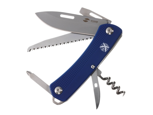 Изображение №1 | Нож перочинный, 103 мм, 10 функции (синий)