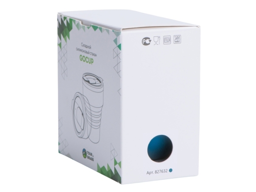 Изображение №8 | Силиконовый складной стакан «GoCup» (синий индиго)