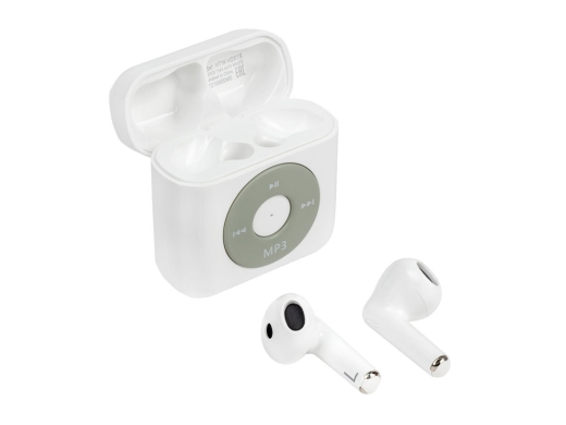 Изображение №1 | Беспроводные наушники TWS с плеером 32 ГБ «HTW-HDX15» (белый)