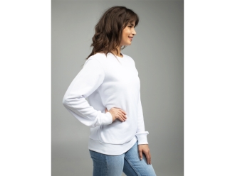 Изображение №10 | Свитшот для сублимации «Evolution» унисекс S (белый)