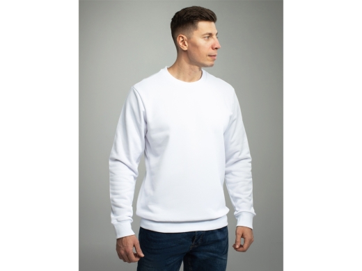 Изображение №4 | Свитшот для сублимации «Evolution» унисекс S (белый)