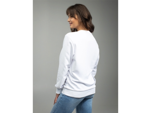 Изображение №9 | Свитшот для сублимации «Evolution» унисекс S (белый)