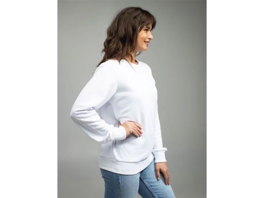 Изображение №10 | Свитшот для сублимации «Evolution» унисекс S (белый)