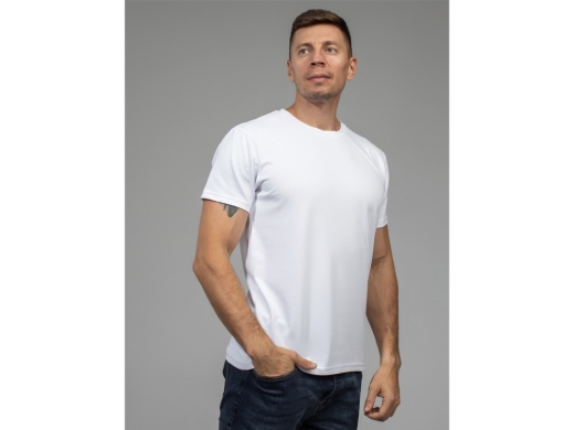 Изображение №1 | Футболка для сублимации «Evolution» унисекс S (белый)