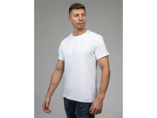 Изображение №3 | Футболка для сублимации «Evolution» унисекс S (белый)