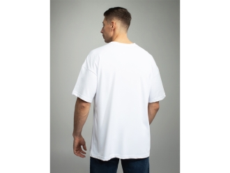 Изображение №2 | Оверсайз футболка для сублимации «Evolution» унисекс S (белый)