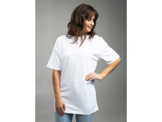 Изображение №5 | Оверсайз футболка для сублимации «Evolution» унисекс S (белый)