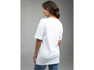 Изображение №6 | Оверсайз футболка для сублимации «Evolution» унисекс S (белый)