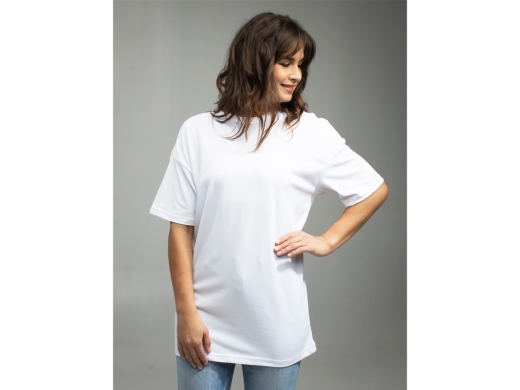 Изображение №5 | Оверсайз футболка для сублимации «Evolution» унисекс S (белый)