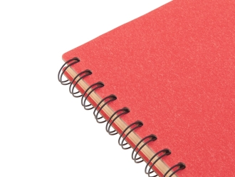 Изображение №4 | Блокнот А5 на спирали «Mania» (красный)