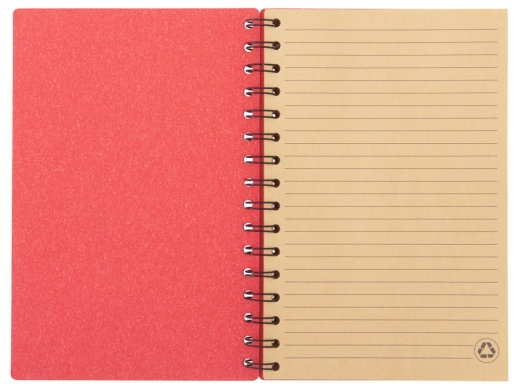 Изображение №3 | Блокнот А5 на спирали «Mania» (красный)