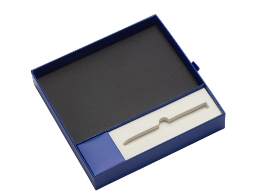 Изображение №13 | Подарочный набор блокнот А5 и металлическая шариковая ручка «Nabokov» (синий)