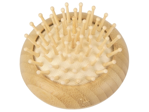 Изображение №2 | Расческа с зеркалом «Daisy» из бамбука (натуральный)
