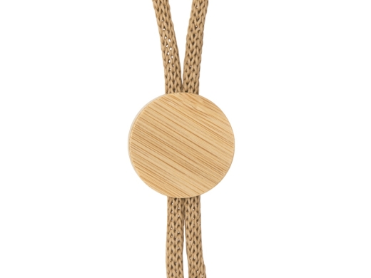 Изображение №2 | Ланъярд «Franklinia» из переработанной бумаги и бамбука (натуральный)