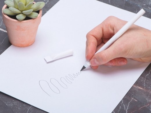 Изображение №4 | Вечный карандаш из переработанной бумаги «Recycled pencil» (белый)