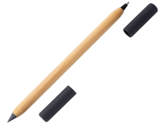 Изображение №1 | Вечный карандаш и ручка из бамбука «Black bamboo» (натуральный, черный)