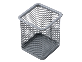 Изображение №6 | Подставка для ручек и телефона «Fika» (серебристый, натуральный)