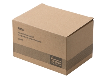 Изображение №8 | Подставка для ручек и телефона «Fika» (серебристый, натуральный)