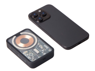 Изображение №13 | Беспроводной магнитный внешний аккумулятор с QC\PD «MagnifIQ», 10000 мАч, 15 Вт (черный)